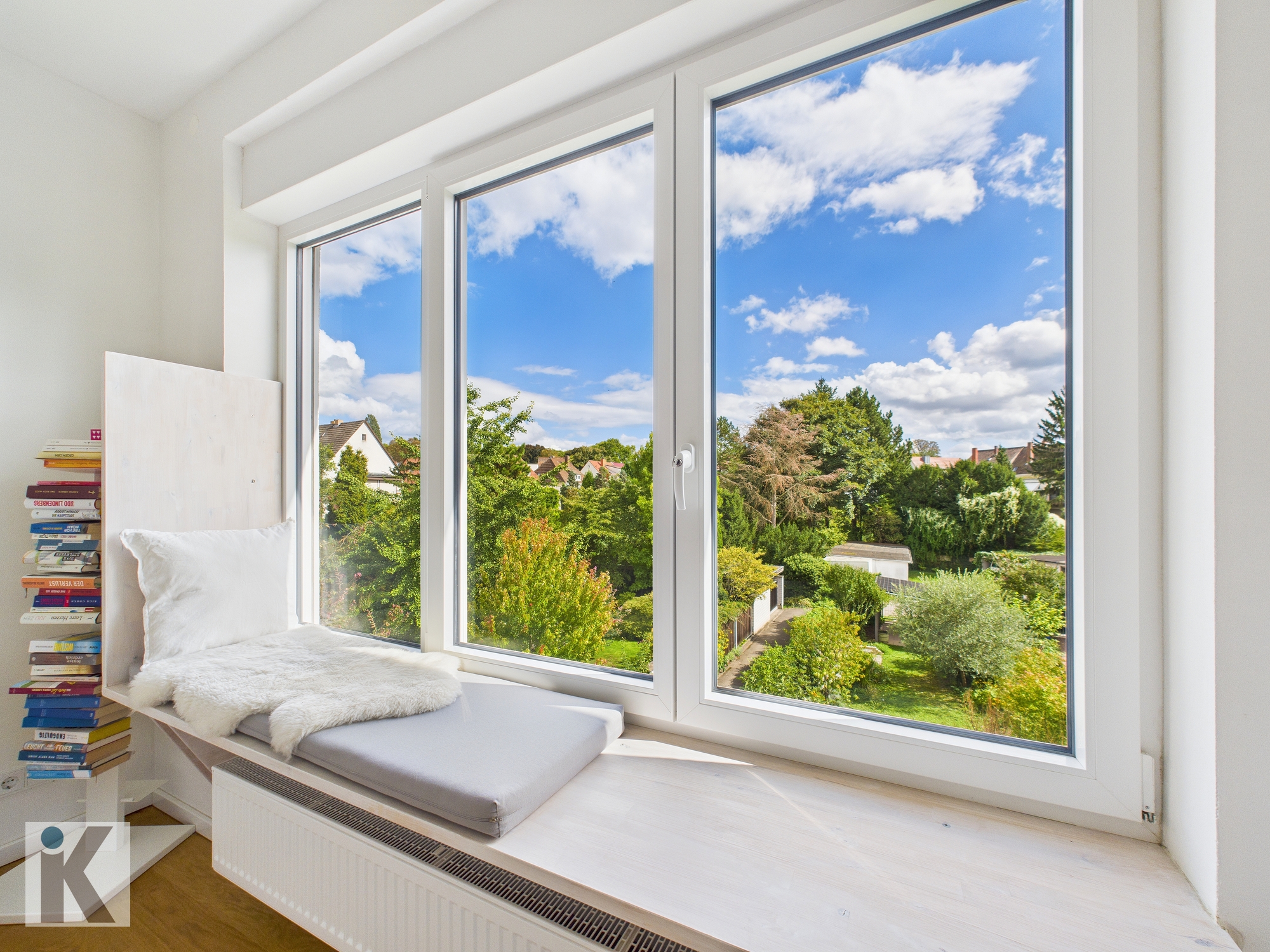 Bild Blick nach außen Haus auf der Parkinsel